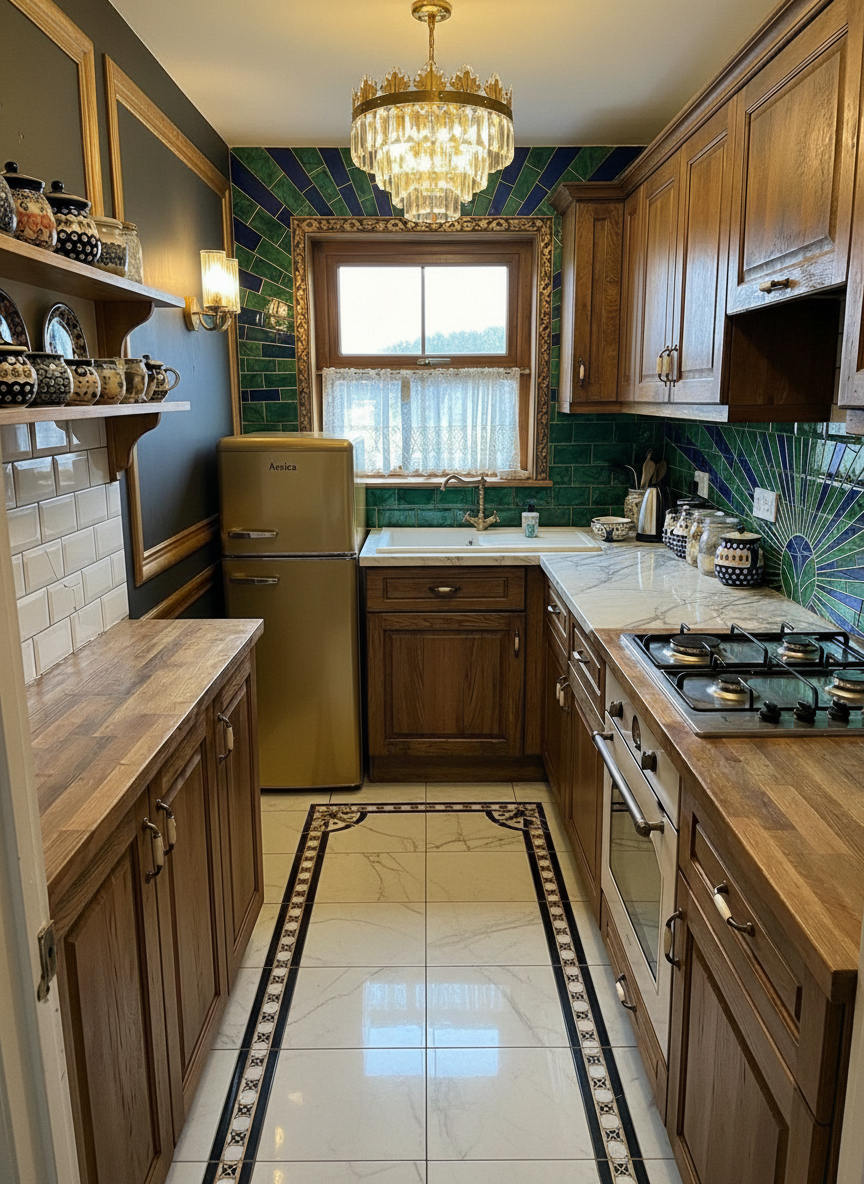 Styl Art Deco w Twoim Wnętrzu - wizualizacja AI